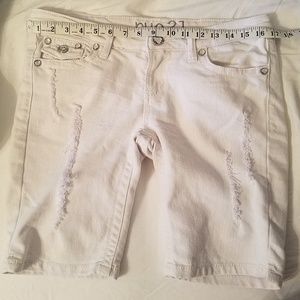 SOLD-White denim shirts